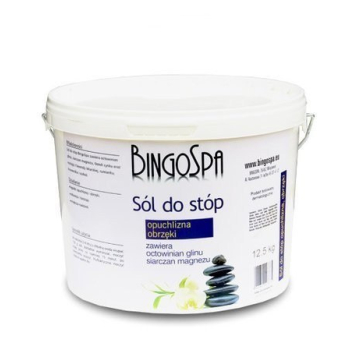 .! BINGOSPA Sól do stóp opuchlizna WIADERKO 12,5kg